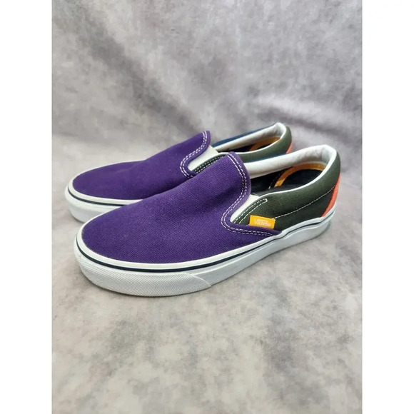 VANS Other - VANS Classic Slip-On Mix‎ & Match VN0A4BV3TBZ Mens Size 4 Womens 5.5 EUC